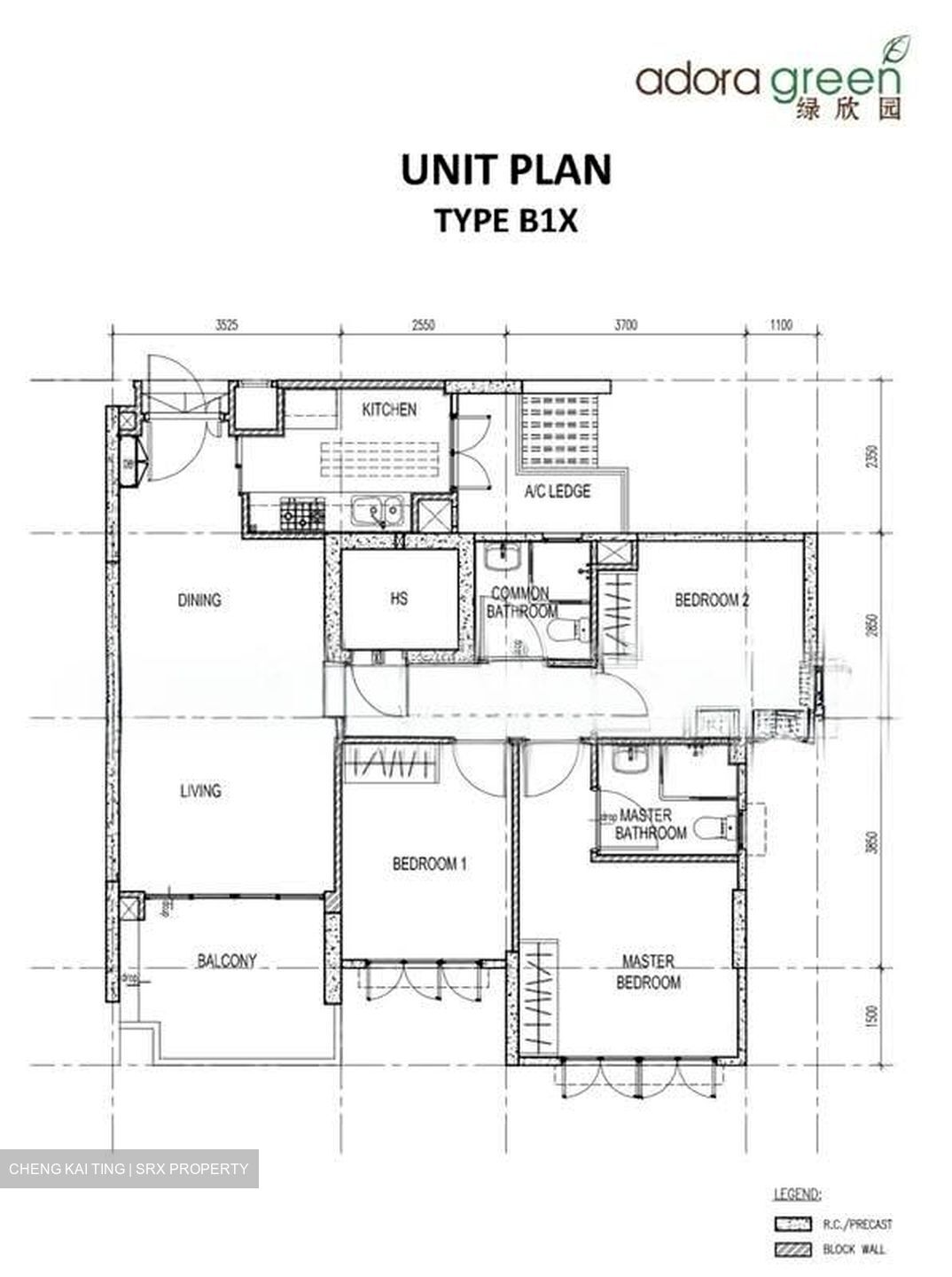 Blk 347B Adora Green (Yishun), HDB 4 Rooms #554420891